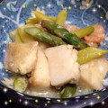 Ｂｚ玲's cooksnap of when they made イカとアスパラのマヨネーズソース.