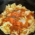 クック1XCI81☆'s cooksnap of when they made フライパンで＊鮭のちゃんちゃん焼き.