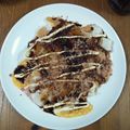 ピンキーカフェ's cooksnap of when they made お餅でお好み焼き風！.