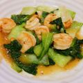 な～ぁ's cooksnap of when they made 青梗菜とエビの中華炒め.