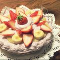 みるみるみぃ's cooksnap of when they made 苺のマーブル♡ベイクドチーズケーキタルト.