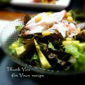 inyako's cooksnap of when they made 緑いっぱいのサラダ.