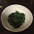 tomomani's cooksnap of when they made ほうれん草の胡麻和え.