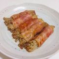 コイナリ's cooksnap of when they made えのきのベーコン巻き.