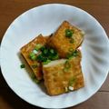 Aisoil's cooksnap of when they made 厚揚げステーキ★お弁当にも！★.
