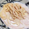 ゆうちゃき's cooksnap of when they made 濃厚♡たらこクリームパスタ.