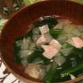 こみなこ's cooksnap of when they made 簡単手早く・ほうれん草スープ.