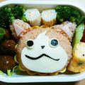 ツネネン's cooksnap of when they made 簡単キャラ弁 妖怪ウォッチ じばにゃん.