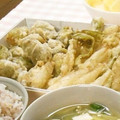 umemodoki's cooksnap of when they made ウド、ふきのとう、太いネギの天ぷら.