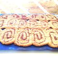 gemellini's cooksnap of when they made さっくさく♪シナモンロールクッキー.