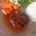 akitomati's cooksnap of when they made 簡単！ハンバーグソース.