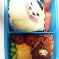 はるたかきんぐ's cooksnap of when they made 妖怪ウォッチ ほのぼーのキャラ弁.