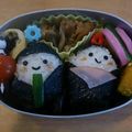 ２２６ママ's cooksnap of when they made キャラ弁★おひなさまひなまつりお雛様.