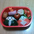 かなとんぷらす's cooksnap of when they made ひな祭りキャラ弁.