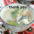 陽翔mam 's cooksnap of when they made 簡単☆生タラの野菜たっぷり中華風スープ.
