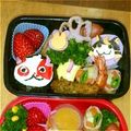 こにゃつ's cooksnap of when they made 妖怪ウォッチ☆ ブチニャン ☆キャラ弁.
