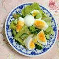 あざらしの赤ちゃん's cooksnap of when they made ゆで卵入りサラダ.