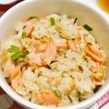 ｅｎｊｏｙ沖縄あみ's cooksnap of when they made 鮭一切れ簡単おいしいフライパンまぜごはん.