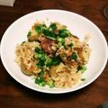 よしみるく's cooksnap of when they made 新じゃがとクリチの焼肉のタレ炒飯.