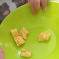 ＄ayuri's cooksnap of when they made 【離乳食中期〜】ベビ★フレンチトースト.
