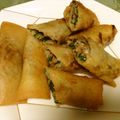 苺ひよこ's cooksnap of when they made 痩せる？！噂のさば缶でおつまみ春巻き.