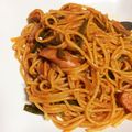 りょうたんのママ's cooksnap of when they made ケチャップの甘みたっぷりナポリタン.