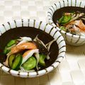 mako♡ばぁ's cooksnap of when they made 常備菜の茸de胡瓜とカニカマの酢の物.