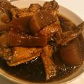 todachima's cooksnap of when they made ★大根と鶏肉と卵の甘辛酢っぱ煮★.