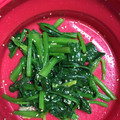 55yummy's cooksnap of when they made 簡単♪ほうれん草のナムル.