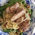 chocolala☆'s cooksnap of when they made ボリューム満点☆チキンとアスパラのパスタ.
