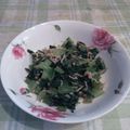 オレンジリング's cooksnap of when they made 小松菜のじゃこ炒め.