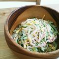 ＊ＡＫＯＲＩ＊'s cooksnap of when they made 簡単大好き☆母のソースマヨ春雨サラダ.