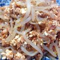 ｓａｙａーｓａｙａ's cooksnap of when they made ダイエット！もやしと炒り豆腐の炒めたやつ.