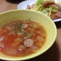 n_nacho's cooksnap of when they made ケチャップで簡単ミネストローネ風☆.