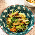 なしゆこ's cooksnap of when they made 簡単変わり胡麻和え（蒟蒻消費ダイエットに.