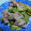 のじまさん's cooksnap of when they made 簡単おかず！豚肉と春キャベツの生姜焼.