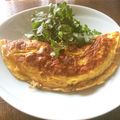 oyukidesu's cooksnap of when they made もやしオムレツ～ウスターソース＋柚子胡椒.
