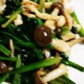 ☆ひゃっほい☆'s cooksnap of when they made しめじとほうれん草の簡単ソテー♪.