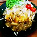 もこの台所's cooksnap of when they made 雑穀米できのこの和風あんかけオムライス　.