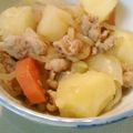 シューアラクレーム's cooksnap of when they made 汁なし炒り肉じゃが.