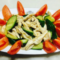 tak178aj's cooksnap of when they made ささみときゅうりの中華風サラダ♡.
