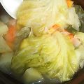 食べ専３号's cooksnap of when they made こうや豆腐とベーコンのキャベツ巻き.