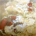 かき氷大好き's cooksnap of when they made 簡単 ふんわり卵とウインナーのスープ♪.