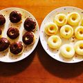 猫にこばんざめ's cooksnap of when they made HMで簡単イチゴ焼ドーナツ.
