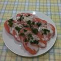 ラリー＆サラ's cooksnap of when they made 簡単すぎ？トマトサラダ.