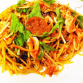miyco315's cooksnap of when they made 桜エビと水菜の和風パスタ.