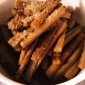 団子4兄弟's cooksnap of when they made ごぼうのごま味噌和え.