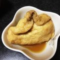 ほあちん's cooksnap of when they made 油揚げでたまご巾着☆.