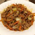しおりんこ★'s cooksnap of when they made 簡単♡豚ミンチと白菜のマーボー煮込み☆.