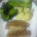 けいよせふ's cooksnap of when they made アジのハーブムニエル.